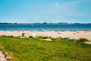 Greifswalder Strandbad Eldena im Sommer