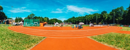 Laufbahn Volksstadion