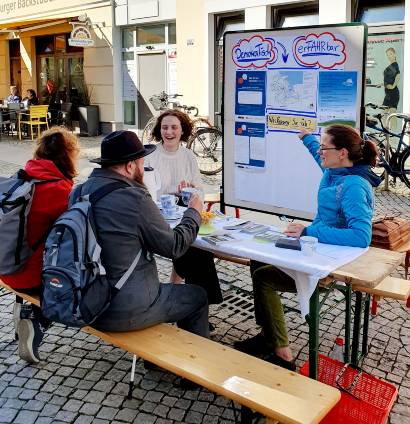  DemokraTisch  Greifswalds Umgebung mit dem Fahrrad entdecken Foto Anja Rosswinkel 2