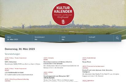 Relaunch OnlineKulturkalender