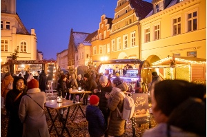 Wintermarkt auf dem Fischmarkt