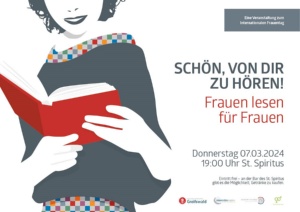 Frauen lesen für Frauen zum Internationalen Frauentag - © Soziokulturelles Zentrum St. Spiritus Frauen lesen für Frauen zum Internationalen Frauentag
