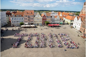 Ehrung Toni Kroos Greifswalder Marktplatz