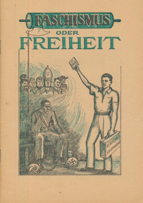 Plakat Faschismus oder Freiheit 