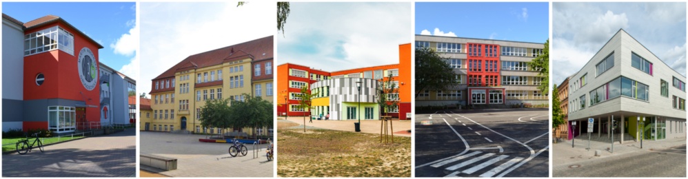Gesamtansicht aller Greifswalder Grundschulen