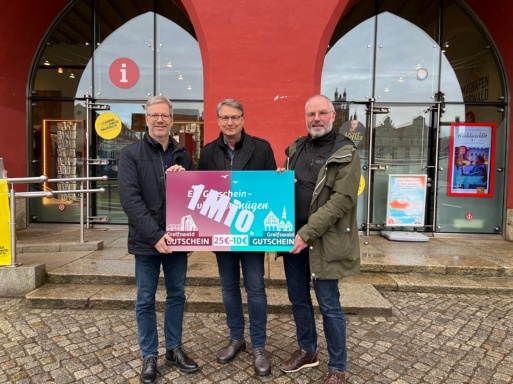 1 Mio. EUR in Greifswald Gutscheinen