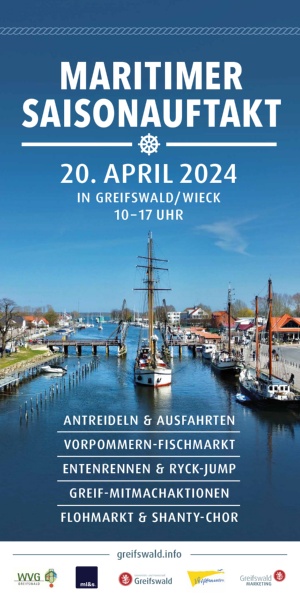 Flyer Maritimer Saisonauftakt 2024