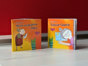 Kinderbuch Meine vergessliche Oma in Deutsch und Polnisch