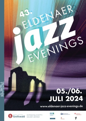 Plakat zum 43. Eldenaer Jazz Evenings 2024