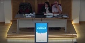 Screenshot aus dem Livestream zur Konstituierung der Bürgerschaft 01.07.2024 - © UHGW Screenshot aus dem Livestream zur Konstituierung der Bürgerschaft 01.07.2024