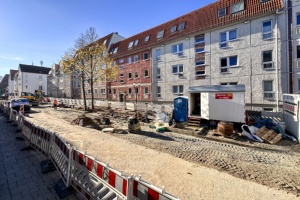 Baufortschritt Kapaunenstraße © André Gschweng Baufortschritt auf der Baustelle in der Kapaunenstraße