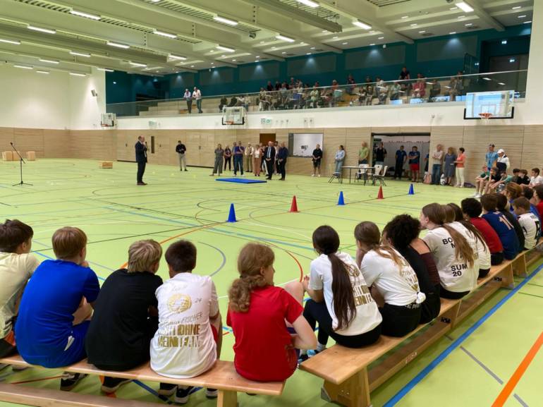 Eröffnung Sporthalle 2 in Schönwalde I 1
