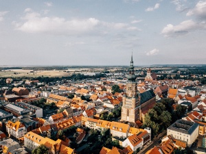 Greifswald-Innenstadt-29-August-2019_20190829_DJI_0018_Till_Heidrich_(Junker) © Till Heidrich Luftaufnahme von Greifswald