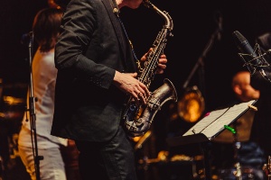 Saxophonistin bei den Eldenaer Jazz Evenings 2016