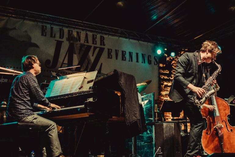 Konzert bei der Veranstaltung Eldenaer Jazz Evenings in der Klosterruine Eldena