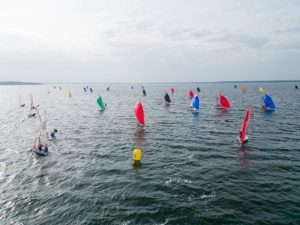 Segelregatten auf dem Greifswalder Bodden