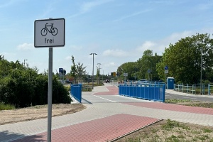 Kreuzungsbereich Verlängerte Scharnhorststraße Osnabrücker Straße