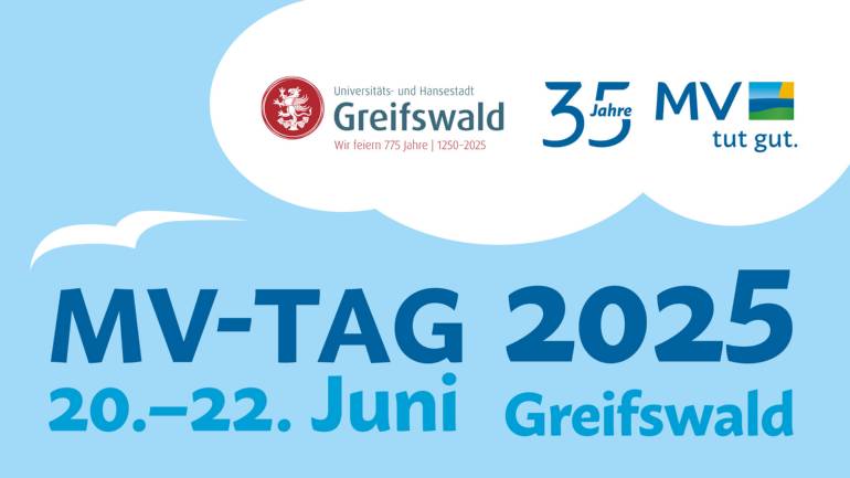 Plakat zum MVTag 2025