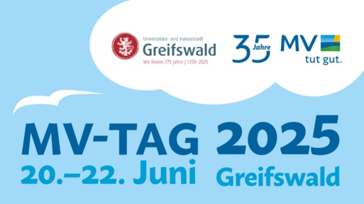 Plakat zum MV-Tag 2025