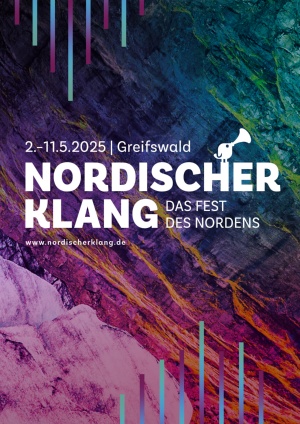 Plakat zum Festival Nordischer Klang 2025