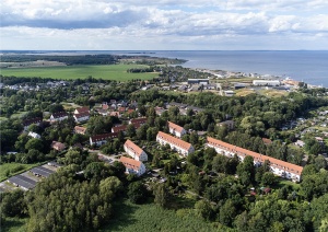 Luftbild von Ladebow