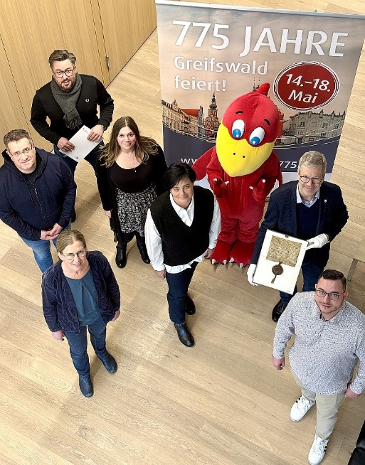 Pressefoto Stadtjubiläum 