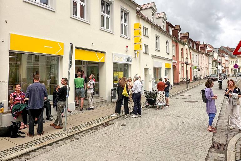 Spielhalle Kunst in der Mühlenstraße