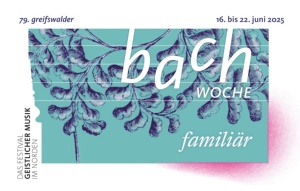 Grafik zur Bachwoche familiär 2025 - © Greifswalder Bachwoche Grafik zur Bachwoche familiär 2025