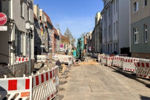 Archivbild Baustelle Kapaunenstraße © André Gschweng Archivbild der Baustelle in der Kapaunenstraße