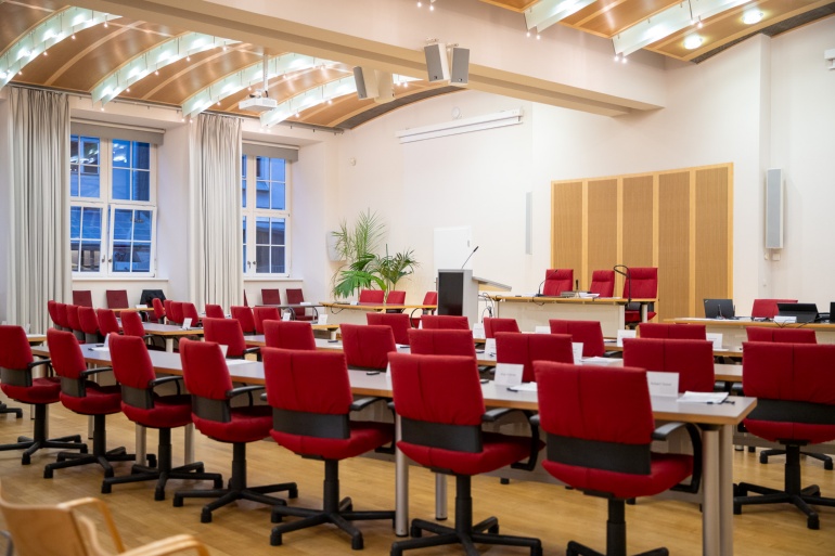 Bürgerschaftssaal im Rathaus