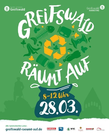 Grafik Greifswald räumt auf