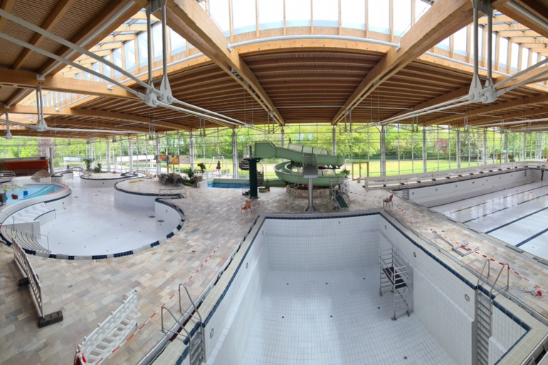 Grundreinigung der Badelandschaft im Freizeitbad Greifswald