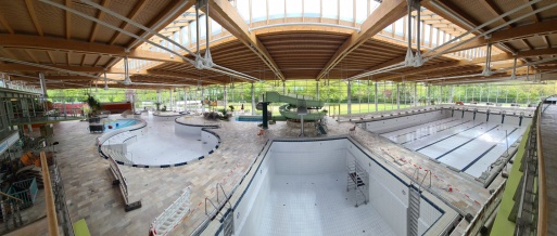 Grundreinigung der Badelandschaft im Freizeitbad Greifswald
