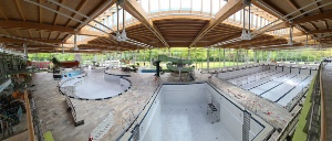 Grundreinigung Freizeitbad Greifswald © Freizeitbad Greifswald Grundreinigung der Badelandschaft im Freizeitbad Greifswald