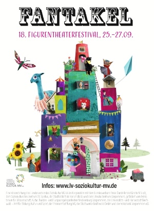 Plakat zum Fantakel Figurentheater 2026
