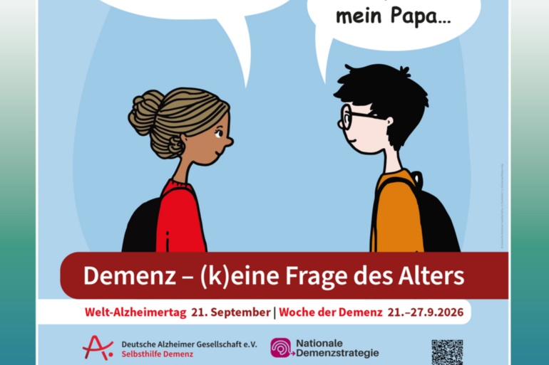 Plakat zur Woche der Demenz 2026 in Greifswald