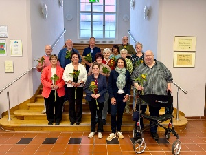 Prof. Tolani mit dem neuen Seniorenbeirat für Greifswald, Oktober 2026 (c) Franziska Vopel (18) © Franziska Vopel Prof. Tolani mit dem neuen Seniorenbeirat im Rathaus