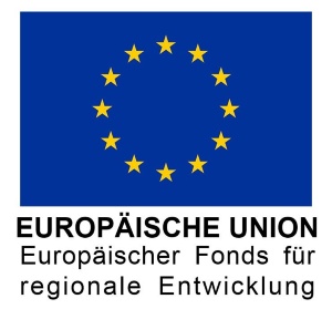 Logo des Europäischen Fonds für regionale Entwicklung (EFRE) - © Europäischen Union Logo des Europäischen Fonds für regionale Entwicklung (EFRE)