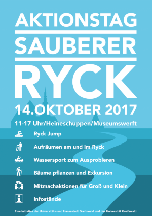 Plakat zum 1. Rycktag am 14.10.2017