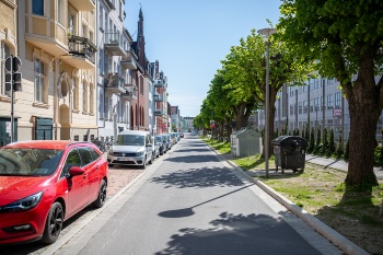 Sanierte Arndtstraße