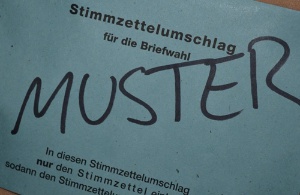 Briefwahlumschlag für Bundestagswahl 2017 - © Pressestelle Briefwahlumschlag für Bundestagswahl 2017