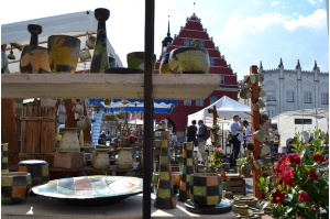 Töpfermarkt in Greifswald 2014 - © Pressestelle Töpfermarkt in Greifswald 2014
