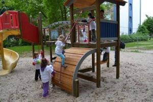 Spielplatz der Kita Makarenko