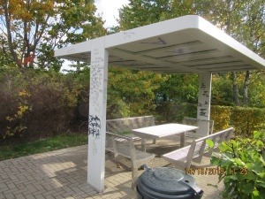 Vandalismus am Dubnaring, Foto Immobilienverwaltungsamt (2) © Mirco Hille, Immobilienverwaltungsamt Vandalismus am Dubnaring