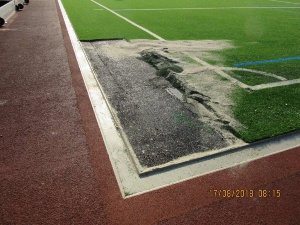 Vandalismus am Sportplatz Dubnaring