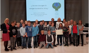 Verleihung des Umweltpreises an die Kollwitz-Grundschule