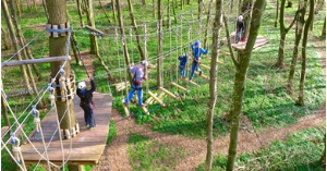 Waldseilpark Greifswald, Foto Verein für Klettersport und Erlebnispädagogik