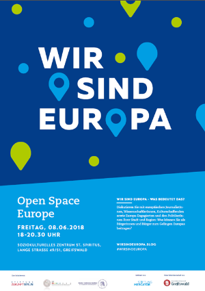 Plakat der Initiative wir sind Europa - © Initiative wir sind Europa Plakat der Initiative wir sind Europa
