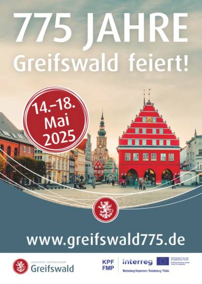 775 Jahre Greifswald Plakat A1