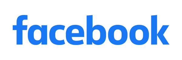 Logo Facebook mit Schriftzug